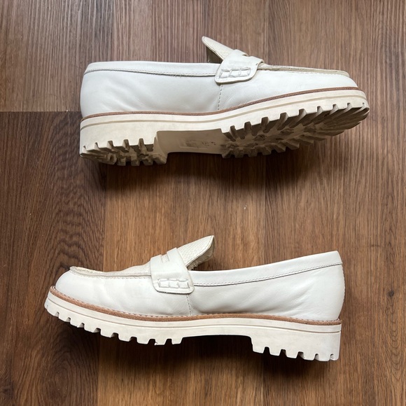 Dolce Vita Reptile Skin Effect Lug Sole Loafers - Picture 5 of 11